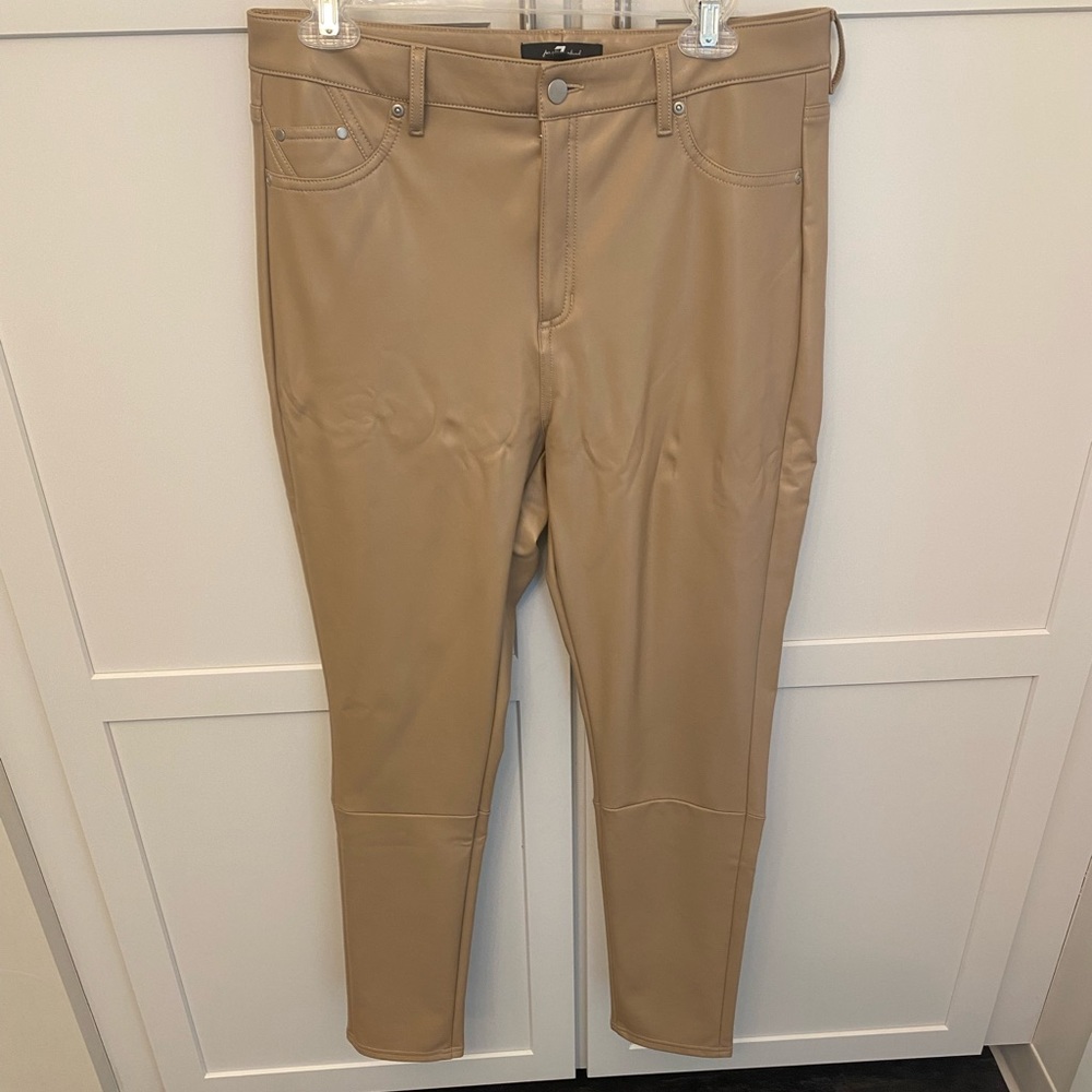 Faux Leather Women’s Pants